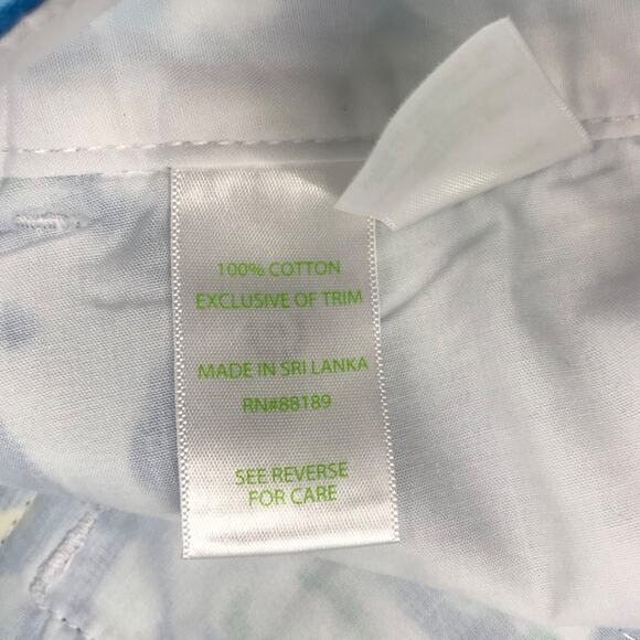 Lilly Pulitzer The Buttercup Shorts 0 Resort White in a Pinch 100% Cotton - Picture 5 of 10